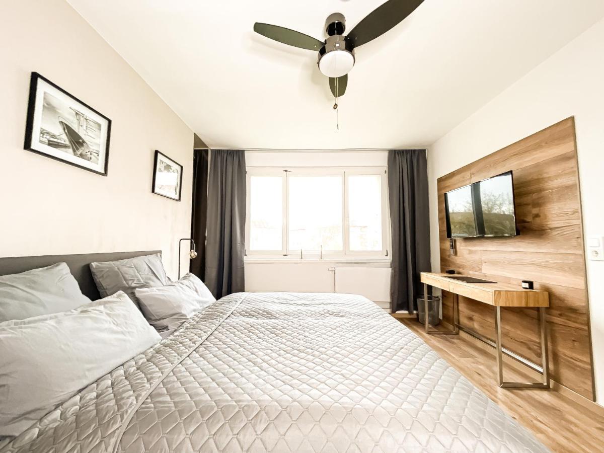 Modernes, Mediales Apartment, Naehe Der Neuen Leipziger Messe, Bis Vier Personen 외부 사진