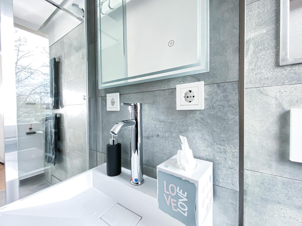 Modernes, Mediales Apartment, Naehe Der Neuen Leipziger Messe, Bis Vier Personen 외부 사진