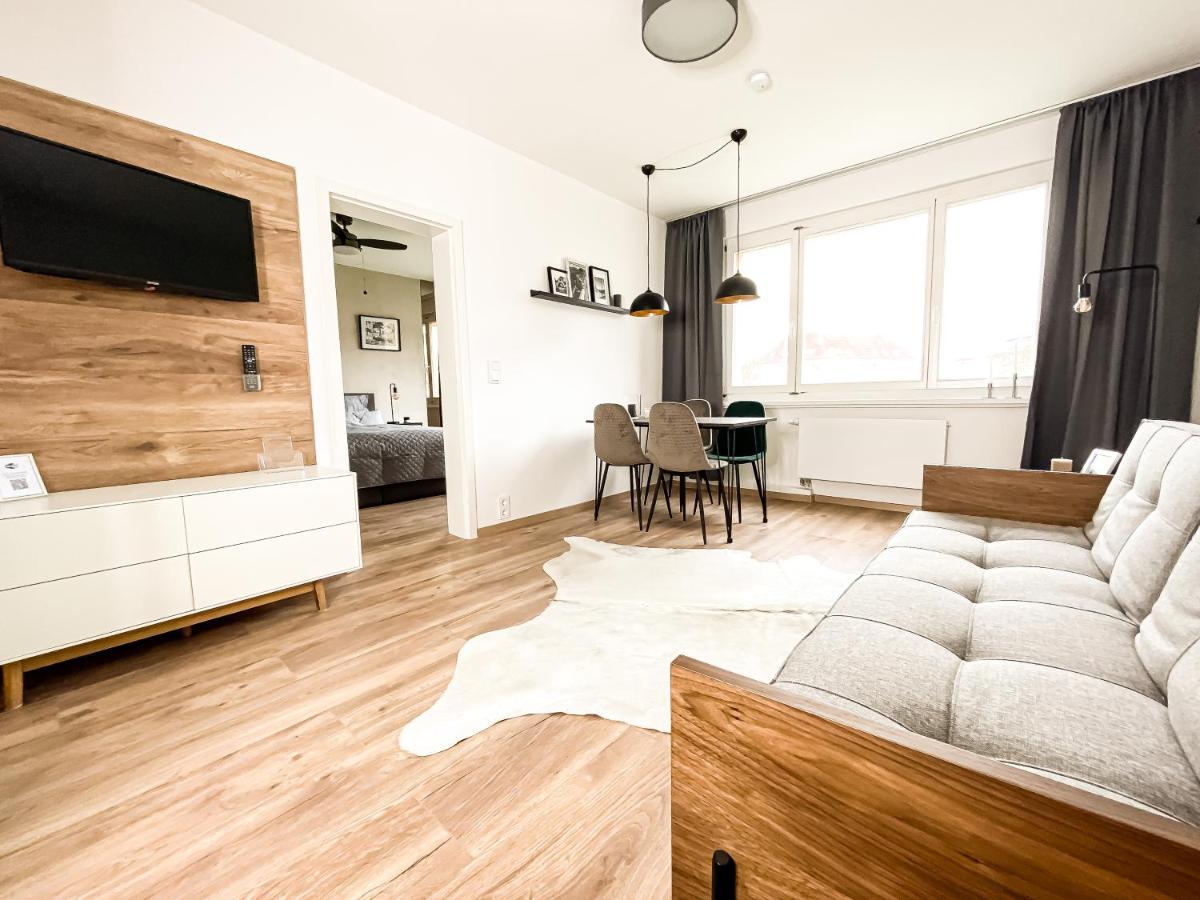 Modernes, Mediales Apartment, Naehe Der Neuen Leipziger Messe, Bis Vier Personen 외부 사진